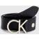 Calvin Klein Leather Logo Belt Black Women Black