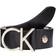 Calvin Klein Leather Logo Belt Black Women Black