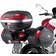 Givi Aluminium Motorcycle Top Case Carrier for Monokey Case - Noir