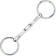 Stübben Two-ring Snaffle Bit Easy Control - Argenté