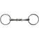 Stübben Two-ring Snaffle Bit Easy Control - Argenté