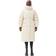 Ganni Tech Seersucker Puffer Coat F9689 Tofu Creme