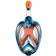 Seac Snorkelmaske Magica Blå/Orange Dykkermasker