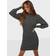 Only Katia Knit Dress MEDIUM, DARKGREY