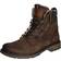 Mustang Herren Gefütterte Schnürboots dunkelbraun