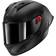SHARK Helmets Aeron GP Plain Motorcycle Helmet (61-62cm) Matt Carbon, Black