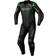 Rst S1 CE One Piece Leather Suit Black Grey Neon Green