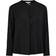 Tommy Hilfiger Embossed Button Relaxed Blouse BLACK