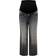 Only Olmsonic Wide Leg Fit Jeans - Black/Washed Black