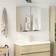 vidaXL Bathroom Mirror Cabinet Sonoma Oak 64.5 x 20 x 66.5 cm