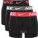 Nike Everyday Cotton Stretch Trunk 3PK - Black/Grey/Pink