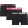 Nike Everyday Cotton Stretch Trunk 3PK - Black/Grey/Pink