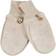 Mikk-Line Fäustlinge Wolle Melange Offwhite 86/92 Handschuhe/Fäustlinge
