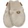 Mikk-Line Merinould fleecevanter Creme 86-92