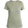Icebreaker Women's Merino Tech Lite III S/S Tee Merinotröja Färg olivgrön