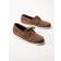 Sebago Docksides Suede Boat Shoe Dark Brown