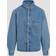 Jacquemus Denim Skjortejakke med Monogramlomme - Blå