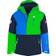 Trollkids Kid's Hallingdal Jacket - Bright Green/Medium Blue (226-340)