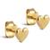 ENAMEL Copenhagen Heart Stud Earrings