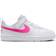 Nike Court Borough Low Recraft PSV - White/Laser Fuchsia