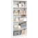 vidaXL 857853 White Book Shelf 176cm