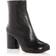 Maison Margiela Tabi Toe Kalvskinn Ankelboots Med Cylindrisk - Klack