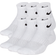 Nike Kid's Everyday Cushioned Ankle Socks 6-pack - White/Black (SX6912-100)