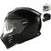 Simpson Darksome Plain Motorcycle Helmet (63-64cm) White, White Adult, Man
