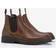 Barbour Patton Leather Chelsea Boots, Teak