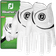 FootJoy WeatherSof 2023 Men's Golf Glove 2-Pack White/Black LH