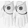 FootJoy WeatherSof 2023 Men's Golf Glove 2-Pack White/Black LH
