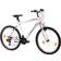 KCP 26 Inch Mountain Bike MTB ONE 21G Shimano Tourney - White Herrenfahrrad