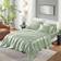 Madison Park Essentials Essentials Satin Luxury Bed Sheet Green (259.1x274.3cm)