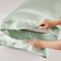 Madison Park Essentials Essentials Satin Luxury Bed Sheet Green (259.1x274.3cm)