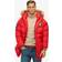 Superdry Everest Longline Baffled Parka Jacket, Heritage Red