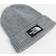 The North Face Logo Box Cuffed Beanie Grey, Grey