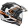Arai Tour-X5 Discovery Helmet - Matt Black/White/Orange