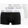 Calvin Klein Cotton Stretch Low Rise Trunk 3-Pack - Black/Heather/White