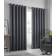 Fusion Strata Woven Eyelet Lined Curtains 46 x 54 Inch 100% Polyester W117 cm (46") x 54"