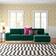 Etta Avenue Lian 101" Wide Velvet Reversible & Chaise 33.0 H x 101.0 W x 51.6 D Sofa 101" 2pcs 3 Seater