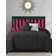 Juicy Couture Cabana Bedspread Black, Pink (228.6x228.6cm)