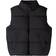 Bershka Sort vatteret vest-Black