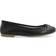 Bianco Biamadison Ballerina Smooth Leather Dam - Black