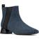 Donald Pliner Square Toe Boot - Navy