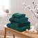 Dunelm Egyptian Cotton Towel Bottle Green Towel Green (30x30cm)