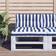 vidaXL Cojines Para Sofá Palets 2 Piezas 80 x 80 x 12 cm - Multicolor Cojín de silla Blanco, Azul (80x80cm)