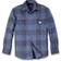 Carhartt Heavyweight Flannel L/S Plaid Shirt Shirt L, blue