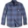 Carhartt Loose Fit Heavyweight Flannel Long-Sleeve Plaid Shirt - Navy