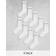 Jack & Jones Vita, ribbade strumpor med logga, 9-pack-Vit/a
