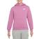 Nike Big Kid's Sportswear Club Fleece Pullover Hoodie - Magic Flamingo (FD3000-646)